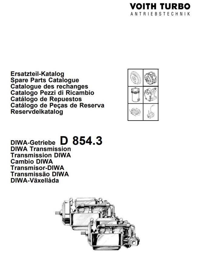 854.3 Spare Parts Catalogue